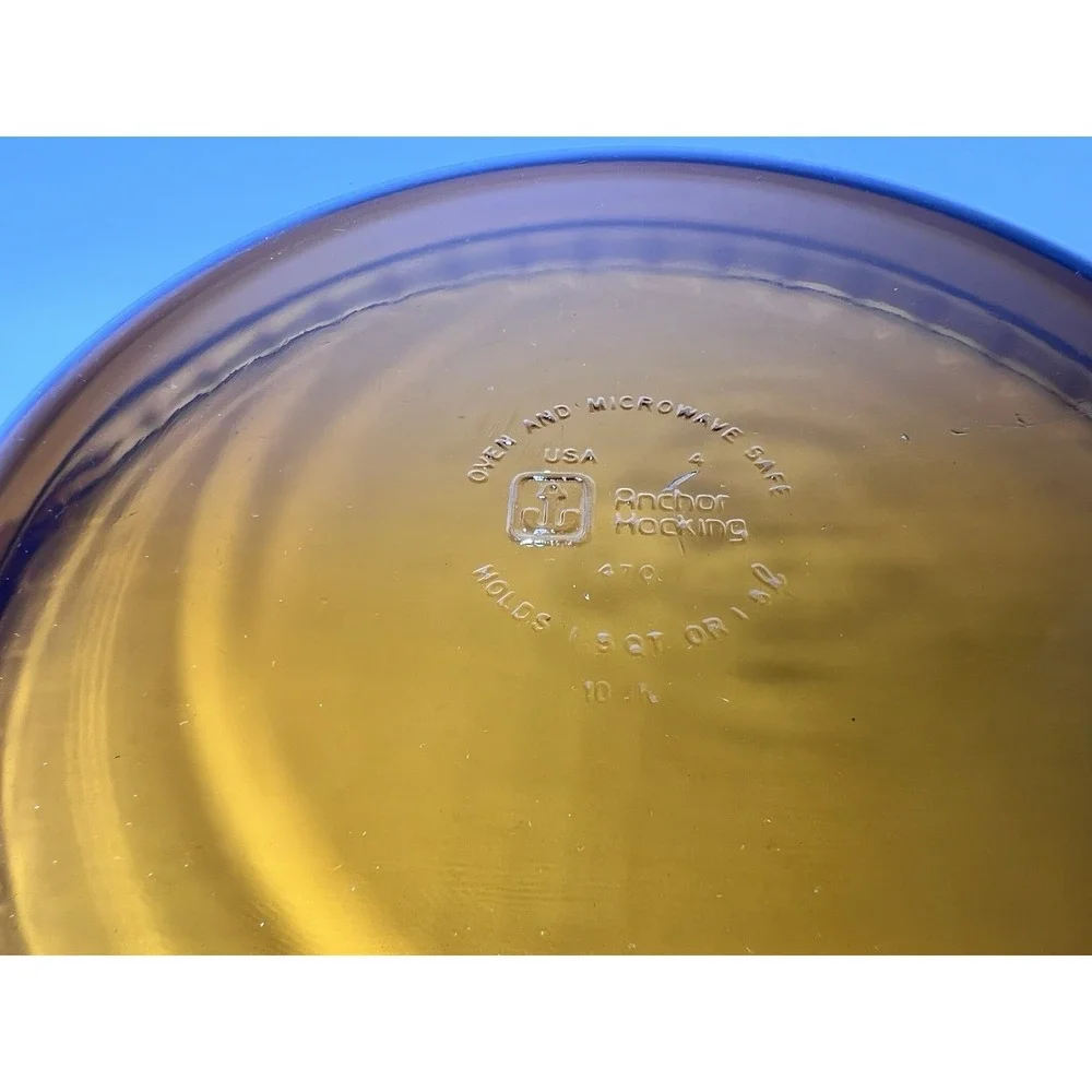 Baking dish / fluted pie‎ plate Anchor Hocking 10
